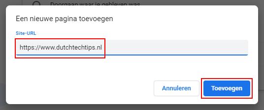 JE HOMEPAGE EN STARTPAGINA INSTELLEN visual data 7