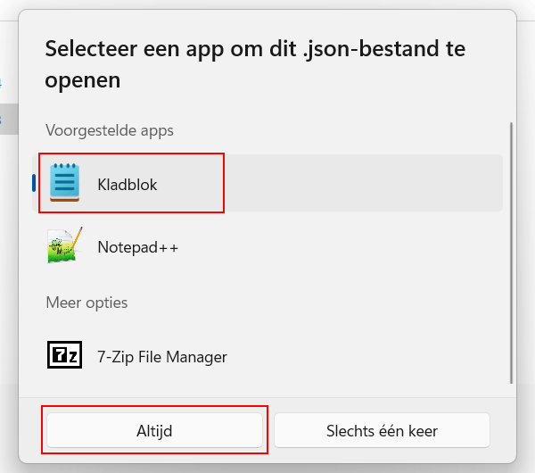 Een json bestand openen in windows 11 stap voor stap 
