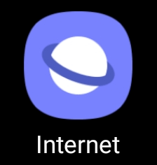 Samsung Internet webbrowser