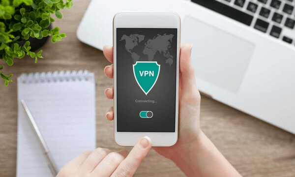 VPN app op een Android-telefoon