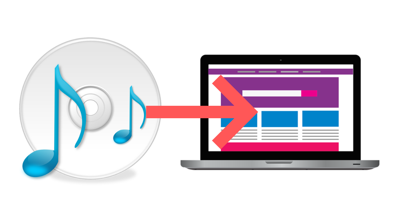 Muziek kopiëren van een CD naar een PC of USB stick